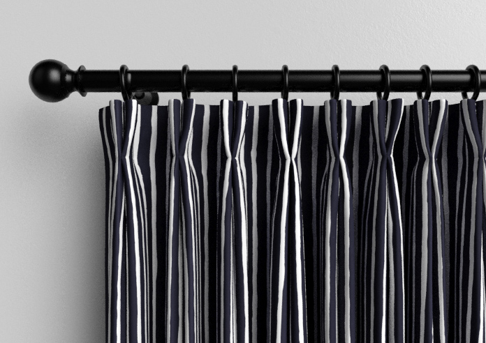 Vintage Stripe, Drama - Made to Measure Curtains - Image 10